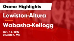 Lewiston-Altura  vs Wabasha-Kellogg  Game Highlights - Oct. 14, 2022