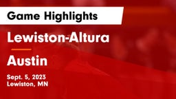 Lewiston-Altura  vs Austin  Game Highlights - Sept. 5, 2023