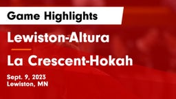 Lewiston-Altura  vs La Crescent-Hokah  Game Highlights - Sept. 9, 2023