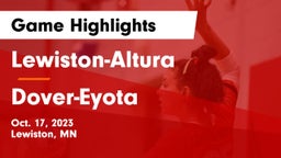 Lewiston-Altura  vs Dover-Eyota  Game Highlights - Oct. 17, 2023