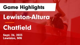 Lewiston-Altura  vs Chatfield  Game Highlights - Sept. 26, 2023