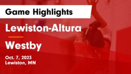 Lewiston-Altura  vs Westby Game Highlights - Oct. 7, 2023