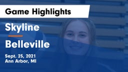 Skyline  vs Belleville  Game Highlights - Sept. 25, 2021