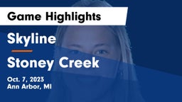 Skyline  vs Stoney Creek  Game Highlights - Oct. 7, 2023