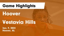 Hoover  vs Vestavia Hills  Game Highlights - Jan. 9, 2024