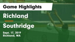 Richland  vs Southridge  Game Highlights - Sept. 17, 2019