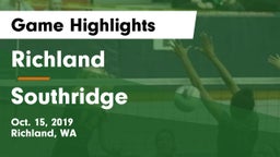 Richland  vs Southridge  Game Highlights - Oct. 15, 2019