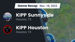 Recap: KIPP Sunnyside  vs. KIPP Houston  2022