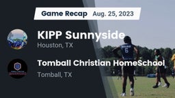 Recap: KIPP Sunnyside  vs. Tomball Christian HomeSchool  2023