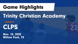 Trinity Christian Academy vs CLPS Game Highlights - Nov. 10, 2020