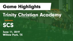 Trinity Christian Academy vs SCS Game Highlights - June 11, 2019