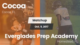Matchup: Cocoa  vs. Everglades Prep Academy  2017