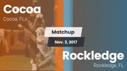 Matchup: Cocoa  vs. Rockledge  2017