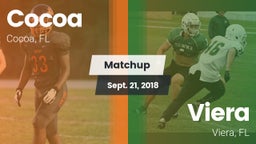 Matchup: Cocoa  vs. Viera  2018