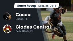 Recap: Cocoa  vs. Glades Central  2018
