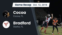Recap: Cocoa  vs. Bradford  2018