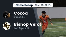 Recap: Cocoa  vs. Bishop Verot  2018