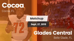 Matchup: Cocoa  vs. Glades Central  2019