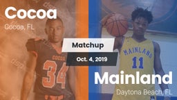 Matchup: Cocoa  vs. Mainland  2019