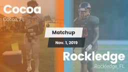 Matchup: Cocoa  vs. Rockledge  2019