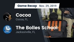 Recap: Cocoa  vs. The Bolles School 2019