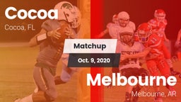 Matchup: Cocoa  vs. Melbourne  2020