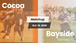 Matchup: Cocoa  vs. Bayside  2020