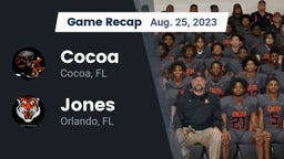 Recap: Cocoa  vs. Jones  2023