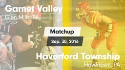 Matchup: Garnet Valley High vs. Haverford Township  2016
