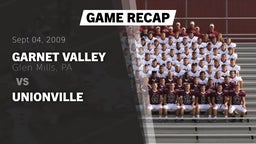 Recap: Garnet Valley  vs. Unionville 2009