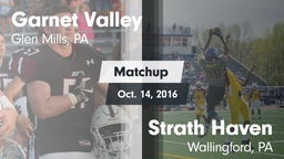 Matchup: Garnet Valley High vs. Strath Haven  2016
