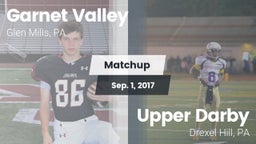 Matchup: Garnet Valley High vs. Upper Darby  2017