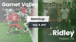 Matchup: Garnet Valley High vs. Ridley  2017