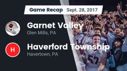 Recap: Garnet Valley  vs. Haverford Township  2017