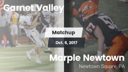 Matchup: Garnet Valley High vs. Marple Newtown  2017