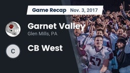 Recap: Garnet Valley  vs. CB West 2017