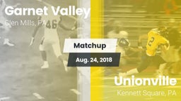 Matchup: Garnet Valley High vs. Unionville  2018