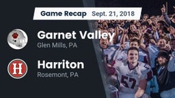 Recap: Garnet Valley  vs. Harriton  2018