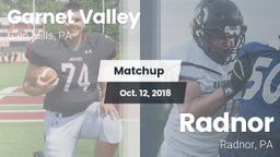 Matchup: Garnet Valley High vs. Radnor  2018