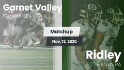 Matchup: Garnet Valley High vs. Ridley  2020