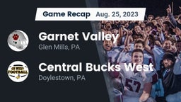 Recap: Garnet Valley  vs. Central Bucks West  2023