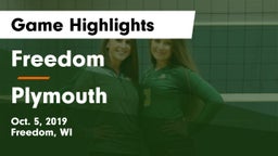 Freedom  vs Plymouth Game Highlights - Oct. 5, 2019
