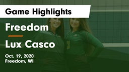 Freedom  vs Lux Casco Game Highlights - Oct. 19, 2020