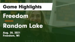 Freedom  vs Random Lake  Game Highlights - Aug. 28, 2021
