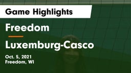 Freedom  vs Luxemburg-Casco  Game Highlights - Oct. 5, 2021