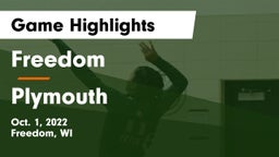 Freedom  vs Plymouth  Game Highlights - Oct. 1, 2022