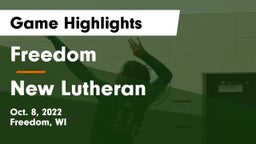 Freedom  vs New Lutheran Game Highlights - Oct. 8, 2022