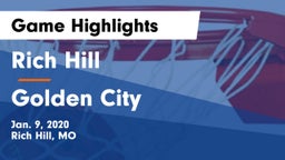 Rich Hill  vs Golden City   Game Highlights - Jan. 9, 2020
