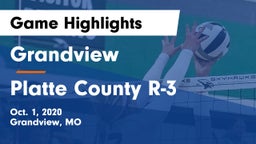 Grandview  vs Platte County R-3 Game Highlights - Oct. 1, 2020
