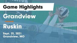 Grandview  vs Ruskin  Game Highlights - Sept. 25, 2021